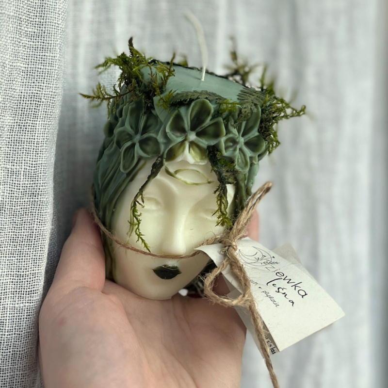 Świeca sojowa Dziewka Leśna