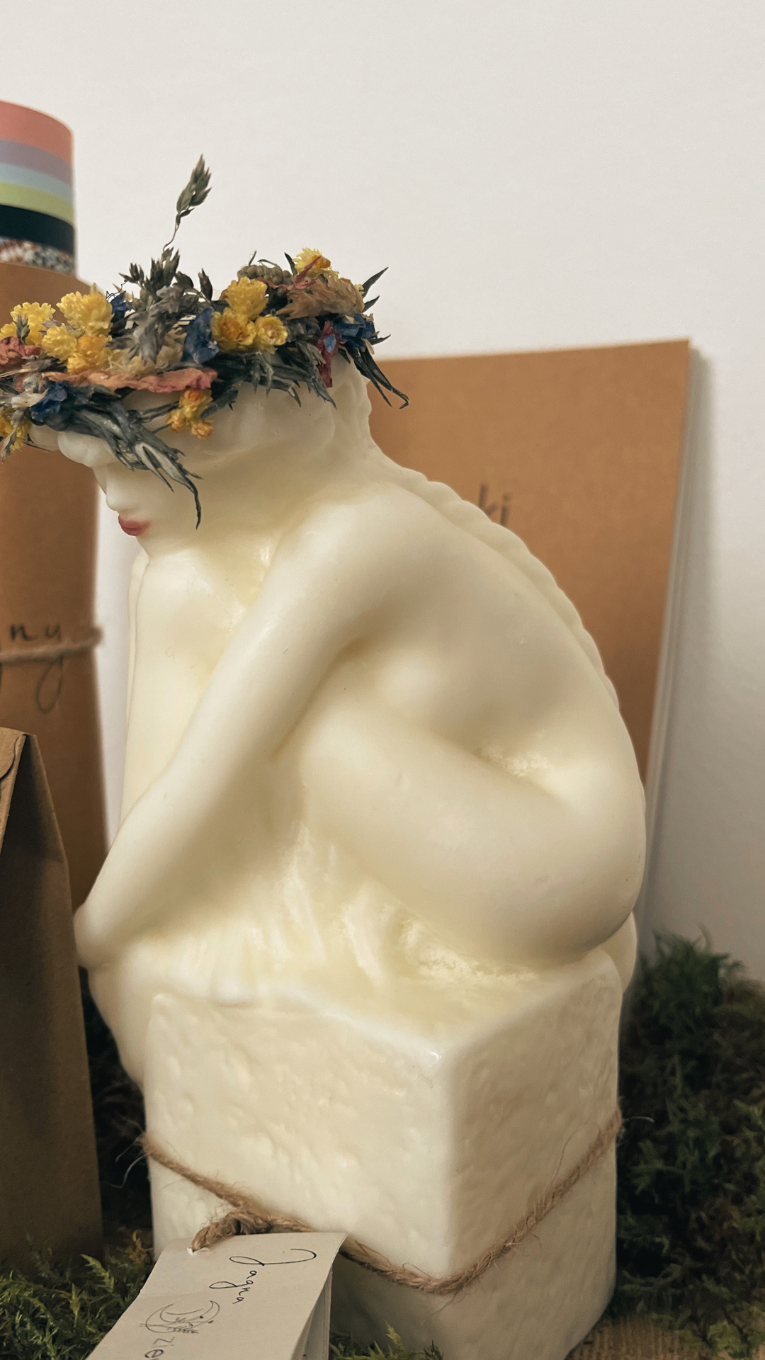 Świeca Jagna - świeca wolności i siły - (inspirowana powieścią "Chłopi") - obrazek 4