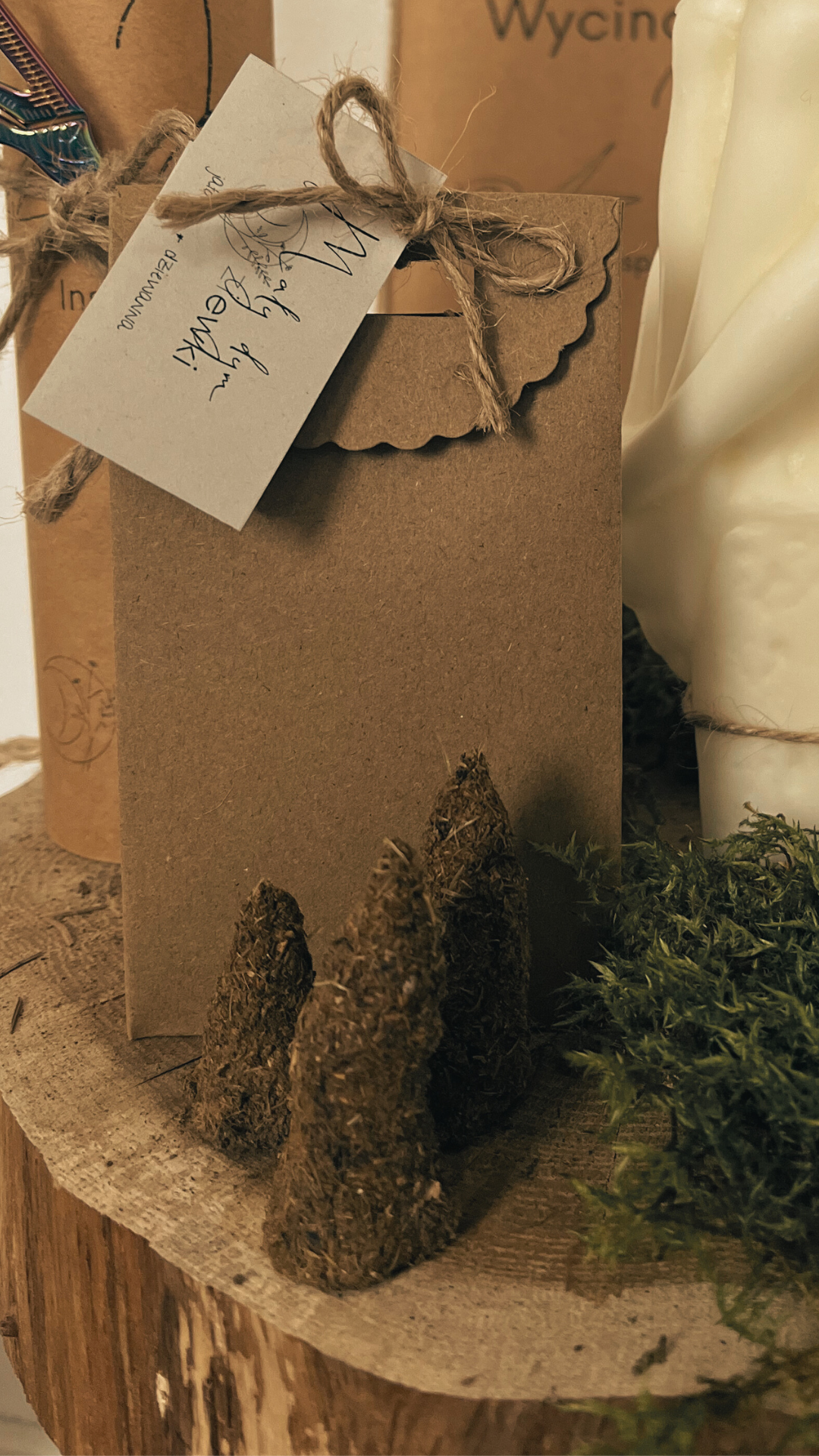 Zestaw ze świecą XXL Jagna "Chłopi" - obrazek 8