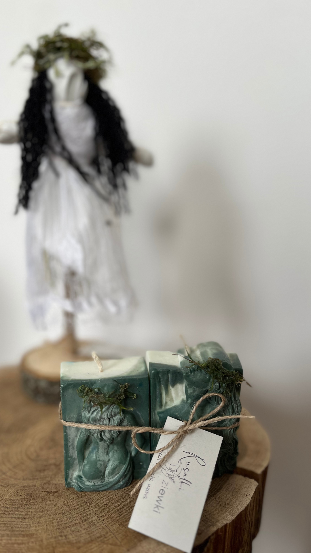 Lalka motanka - Rusałka Wanda - obrazek 5