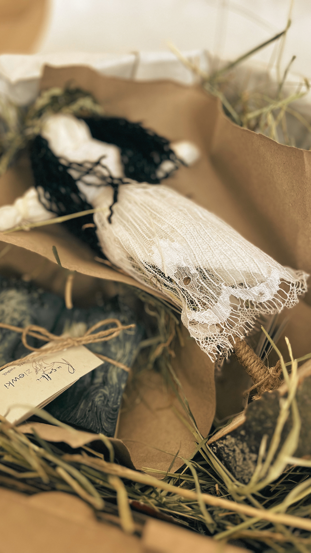 Lalka motanka - Rusałka Wanda - obrazek 3