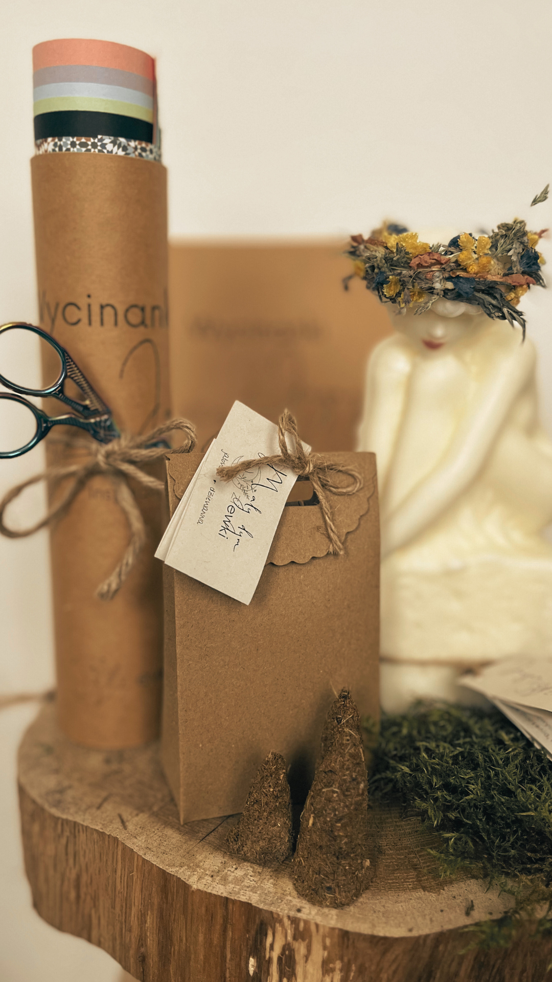 Zestaw ze świecą XXL Jagna "Chłopi" - obrazek 6