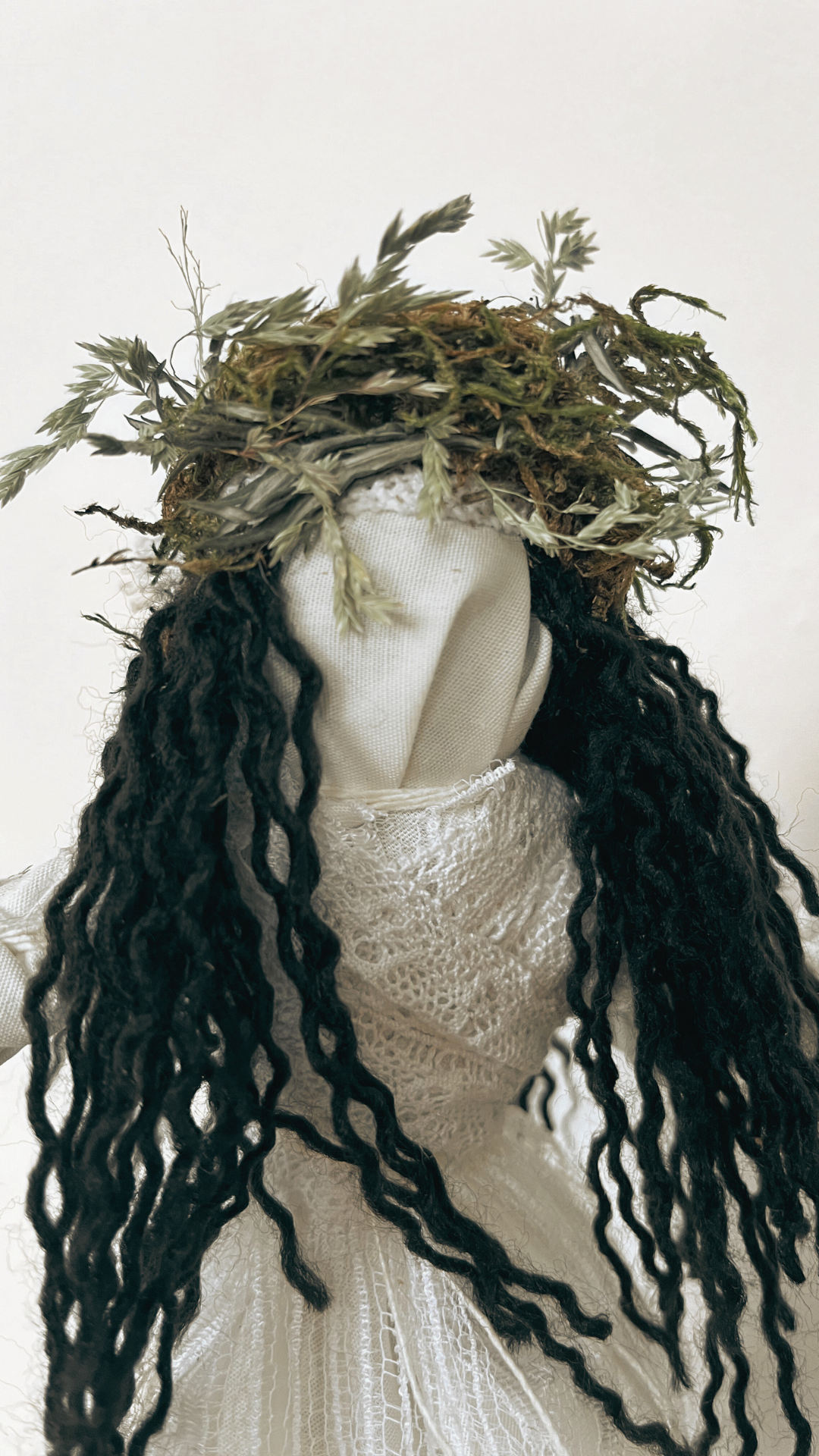 Lalka motanka - Rusałka Wanda - obrazek 2