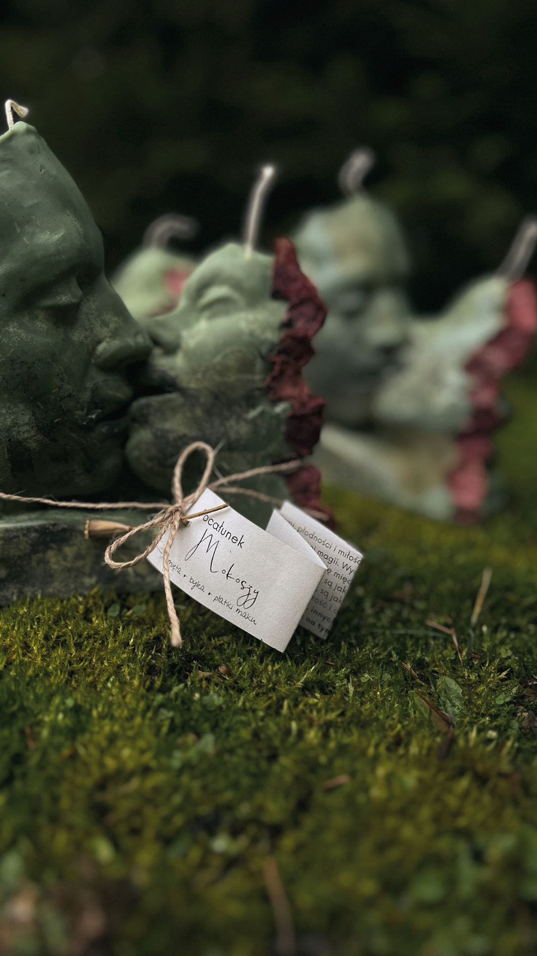 Duża świeca sojowa - Pocałunek Mokoszy - seria Miłość - obrazek 6