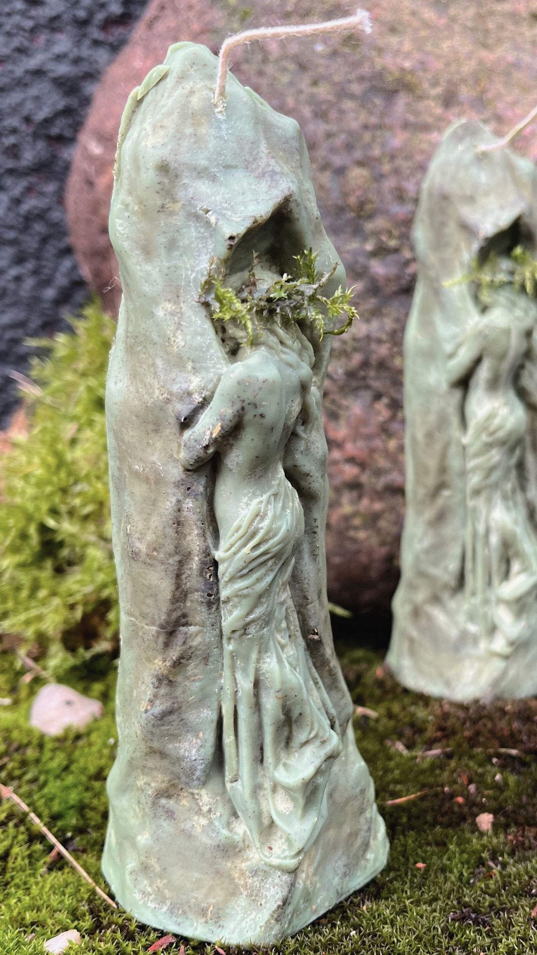 Świeca sojowa Oparnica - słowiańska rusałka górska - obrazek 5