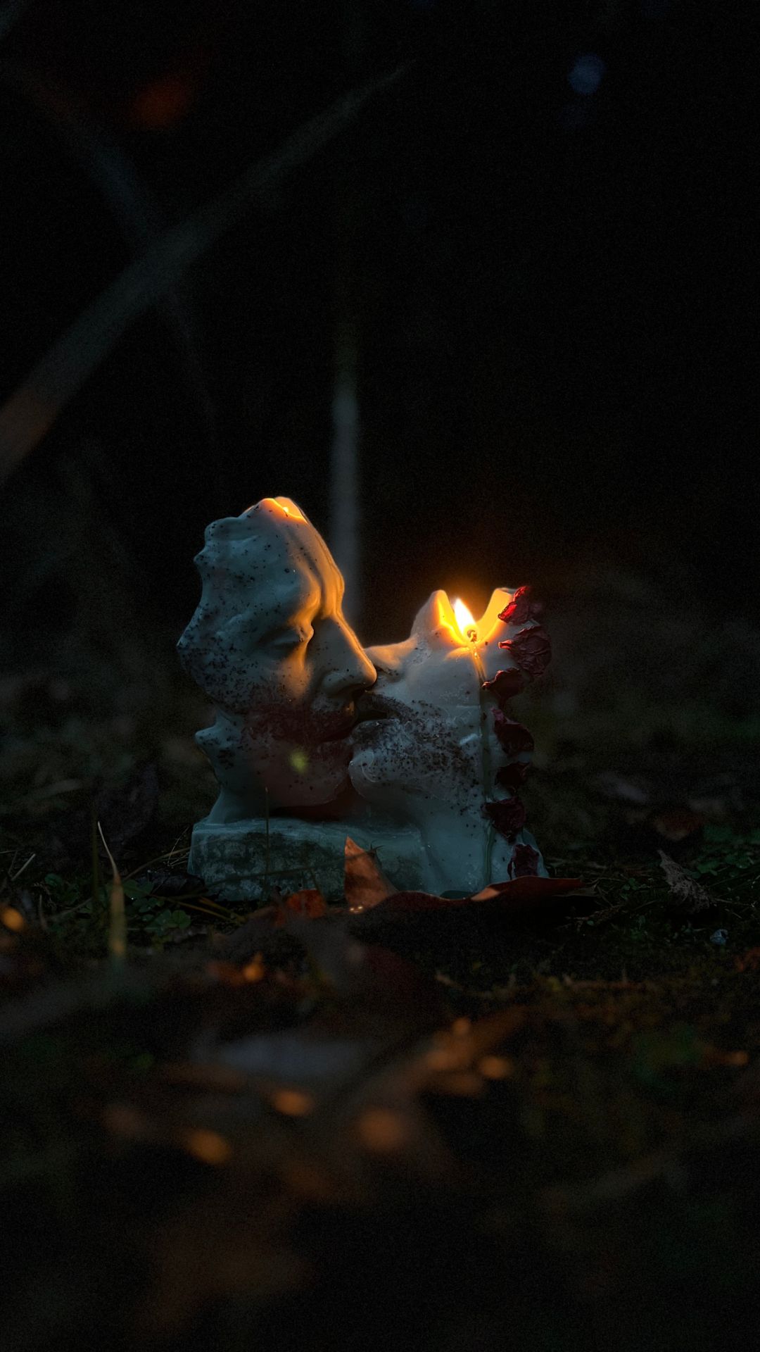 Ręcznie wykonana świeca „Pocałunek Mokoszy” inspirowana słowiańską boginią ziemi i płodności