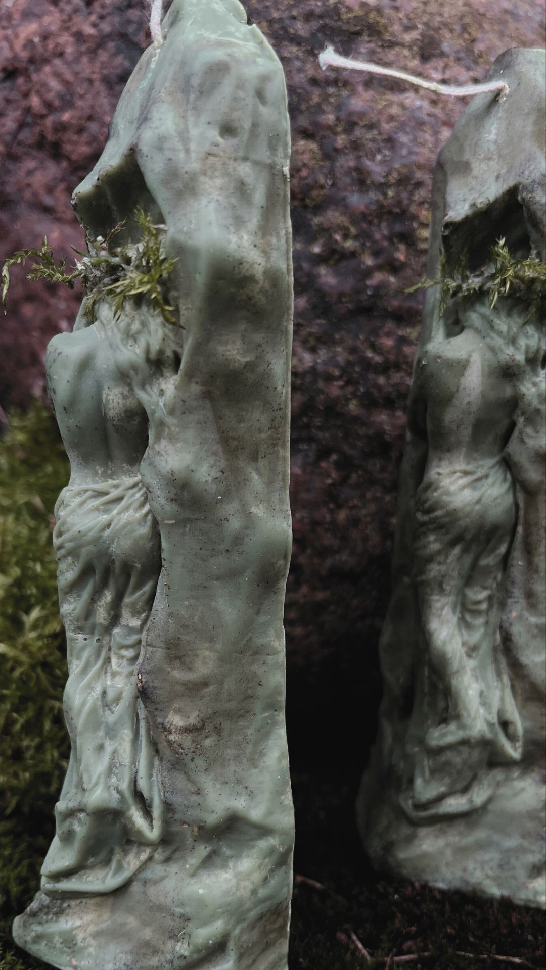 Świeca sojowa Oparnica - słowiańska rusałka górska - obrazek 4