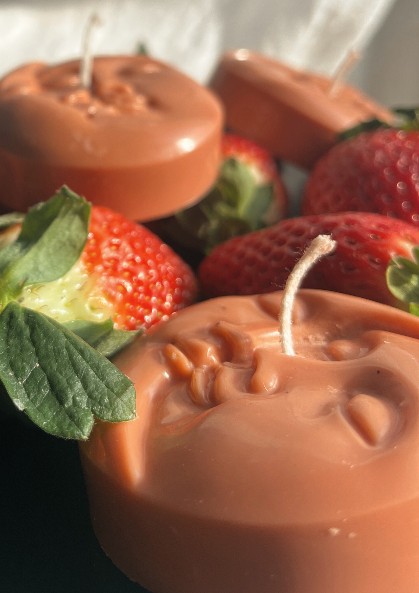 Świeca sojowa Księżyc – Pełnia Truskawkowego Księżyca – czerwiec - obrazek 5