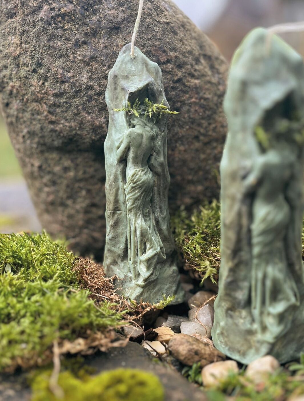 Świeca sojowa Oparnica - słowiańska rusałka górska