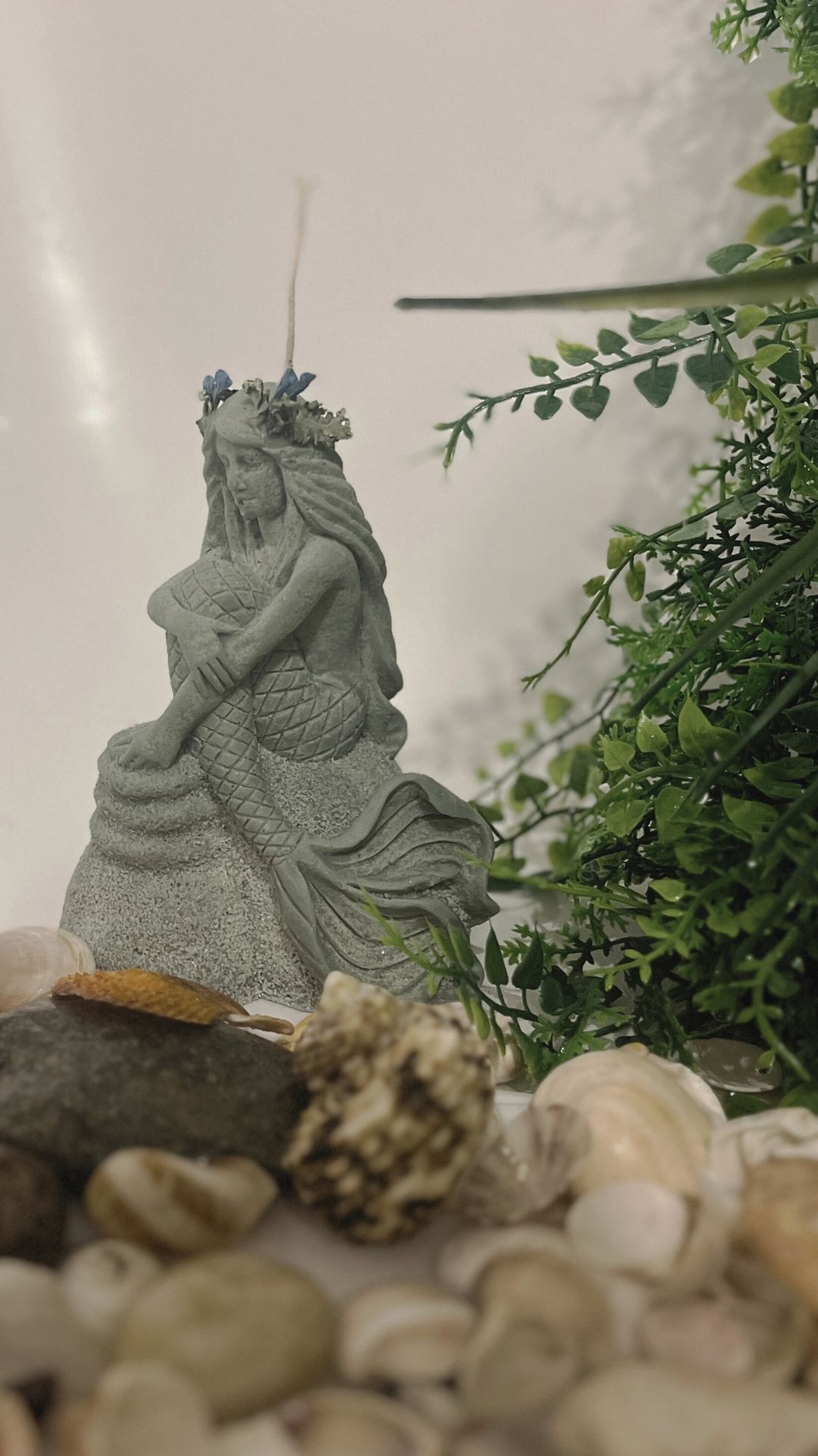 Świeca sojowa - Bogini Jurata - bałtycka syrena - obrazek 7