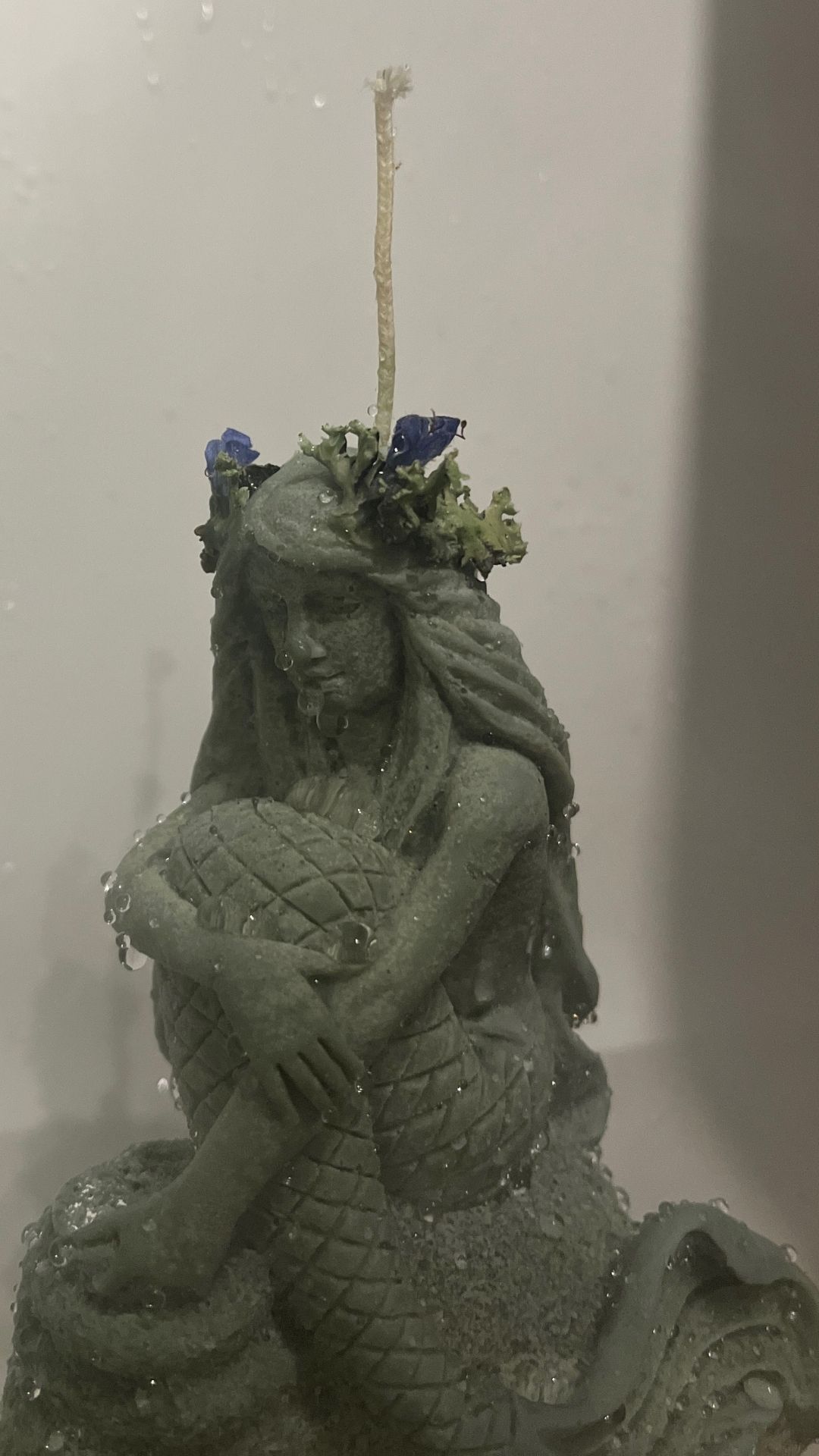 Świeca sojowa - Bogini Jurata - bałtycka syrena - obrazek 6