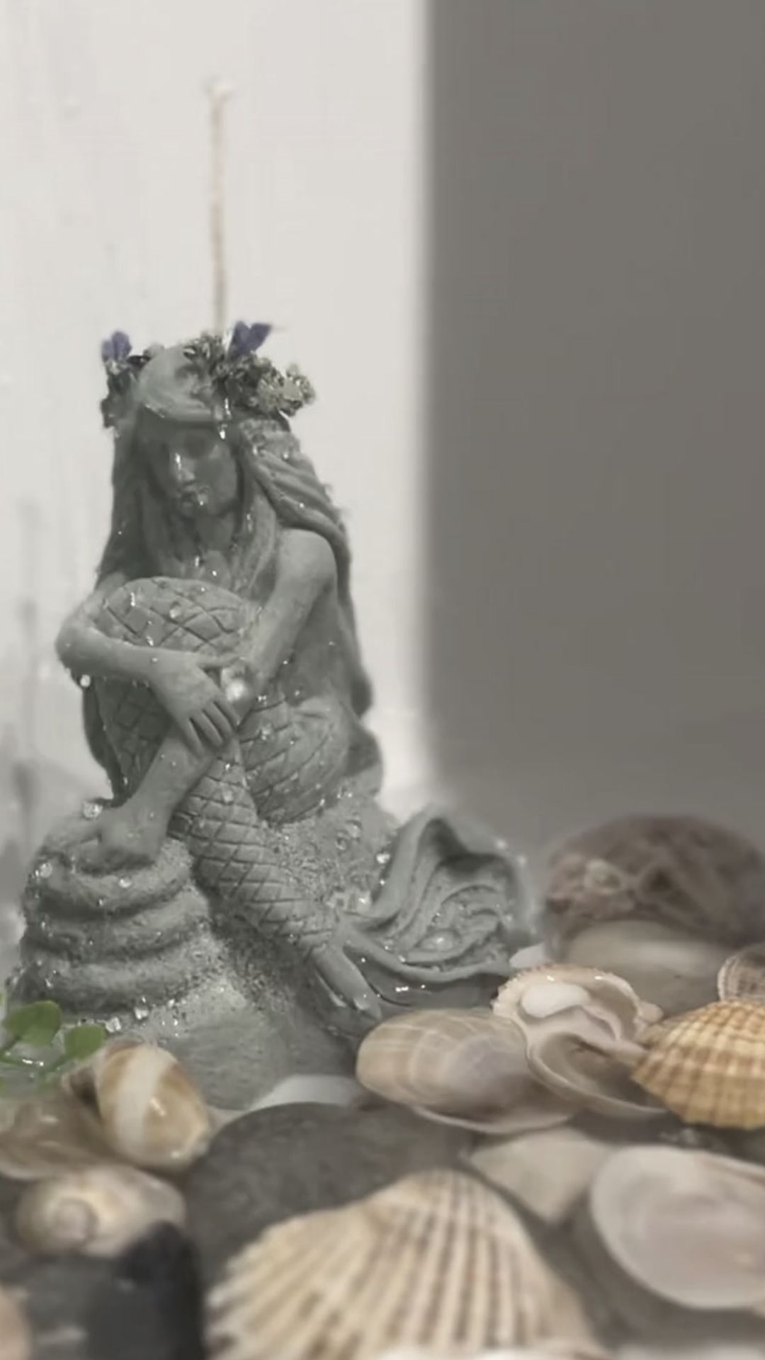 Świeca sojowa - Bogini Jurata - bałtycka syrena - obrazek 5