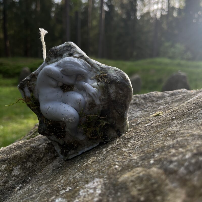 Świeca sojowa - Dziewka z kamiennego kręgu