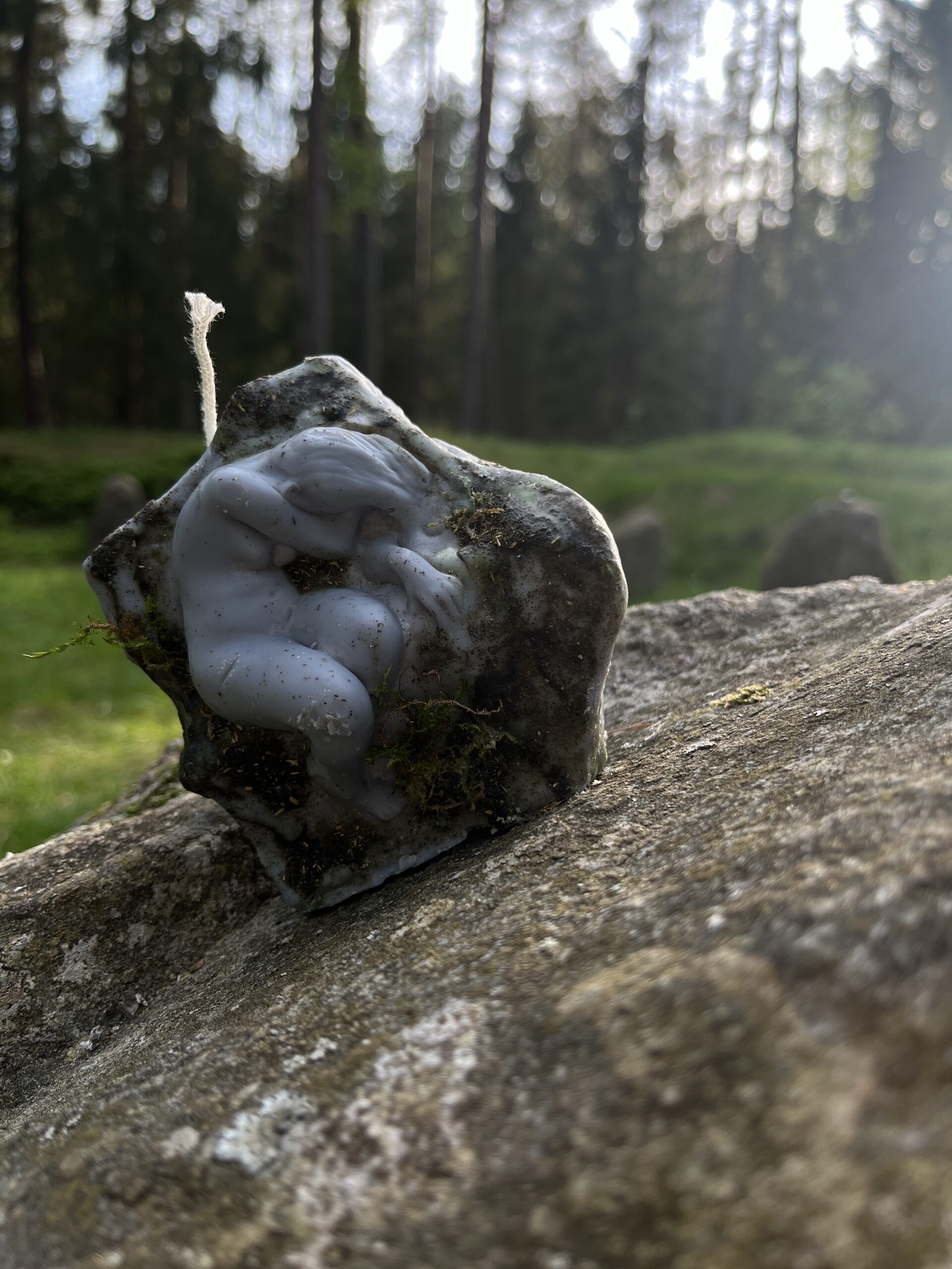 Świeca sojowa - Dziewka z kamiennego kręgu