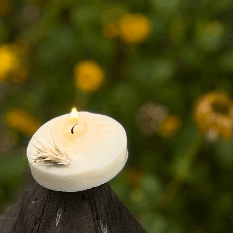 Świeca sojowa Księżyc – Pełnia Żniwiarzy – wrzesień