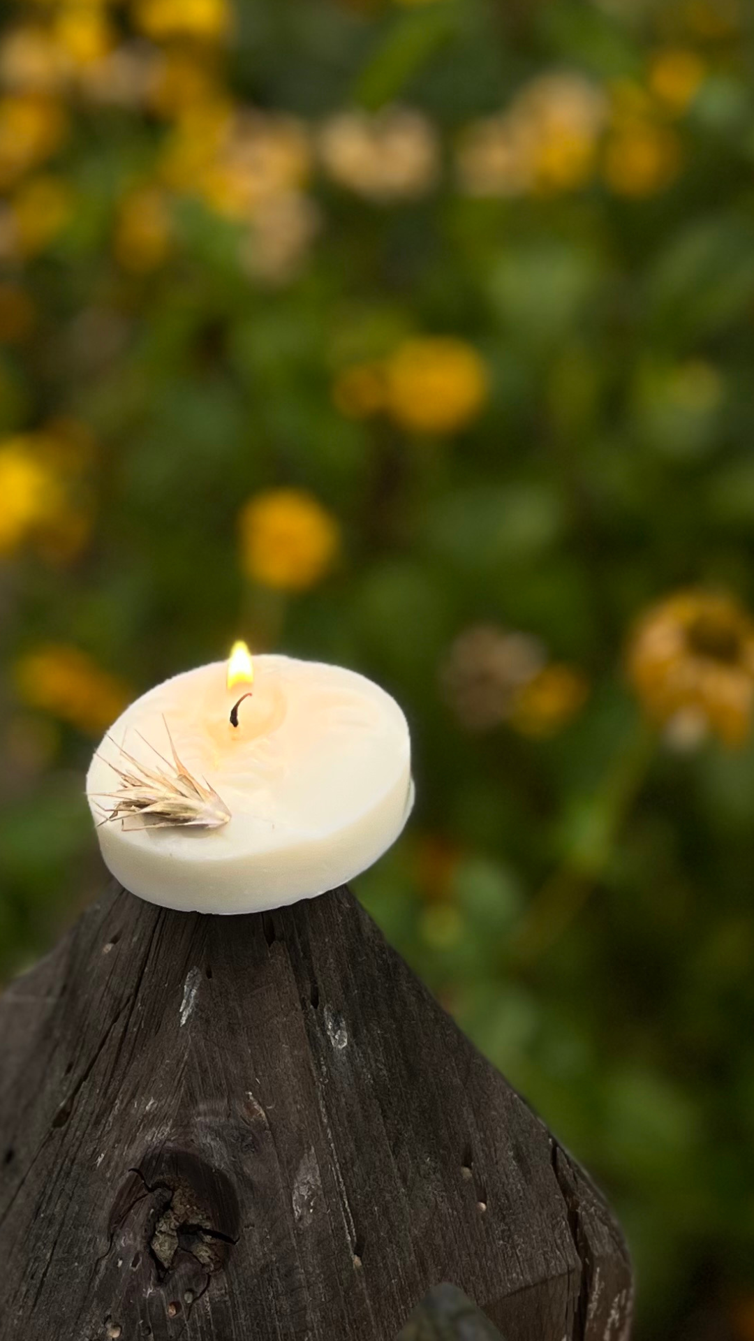 Świeca sojowa Księżyc – Pełnia Żniwiarzy – wrzesień