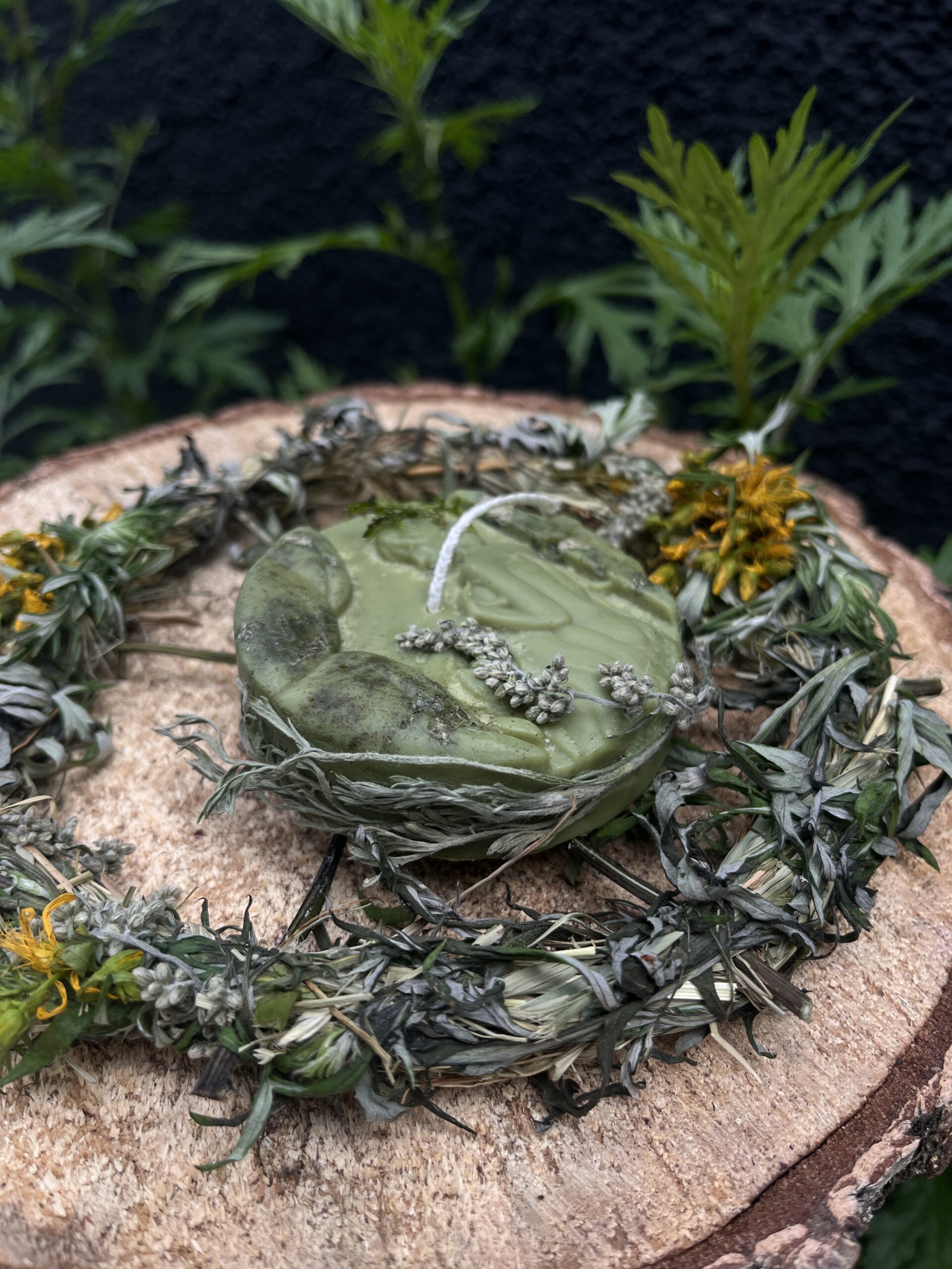 Dziewka Kupały - świeca do puszczania na wiankach - obrazek 4