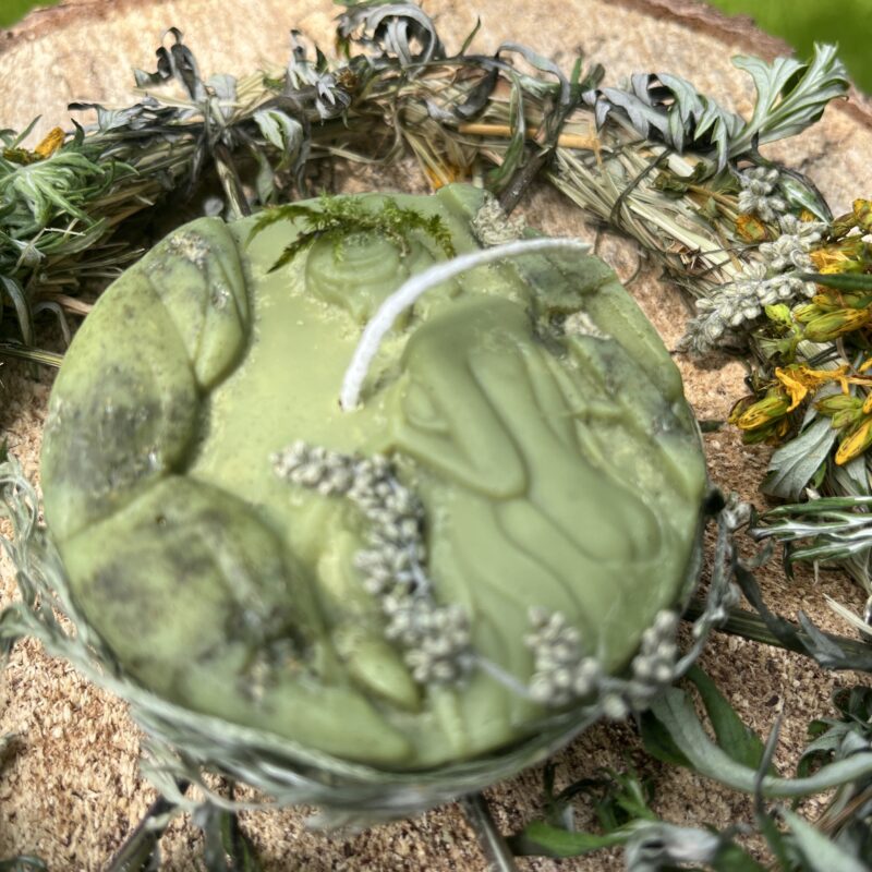 Dziewka Kupały - świeca do puszczania na wiankach