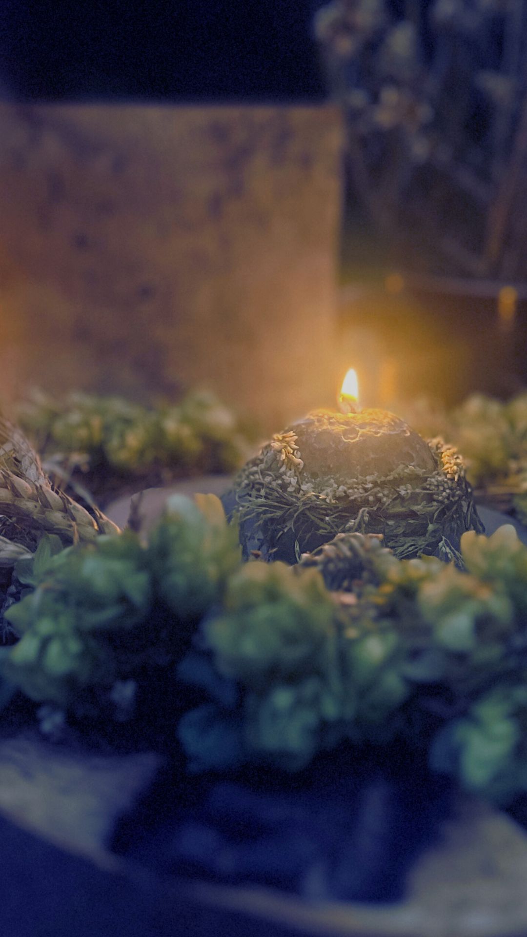 Świeca sojowa Księżyc w zielni - obrazek 3