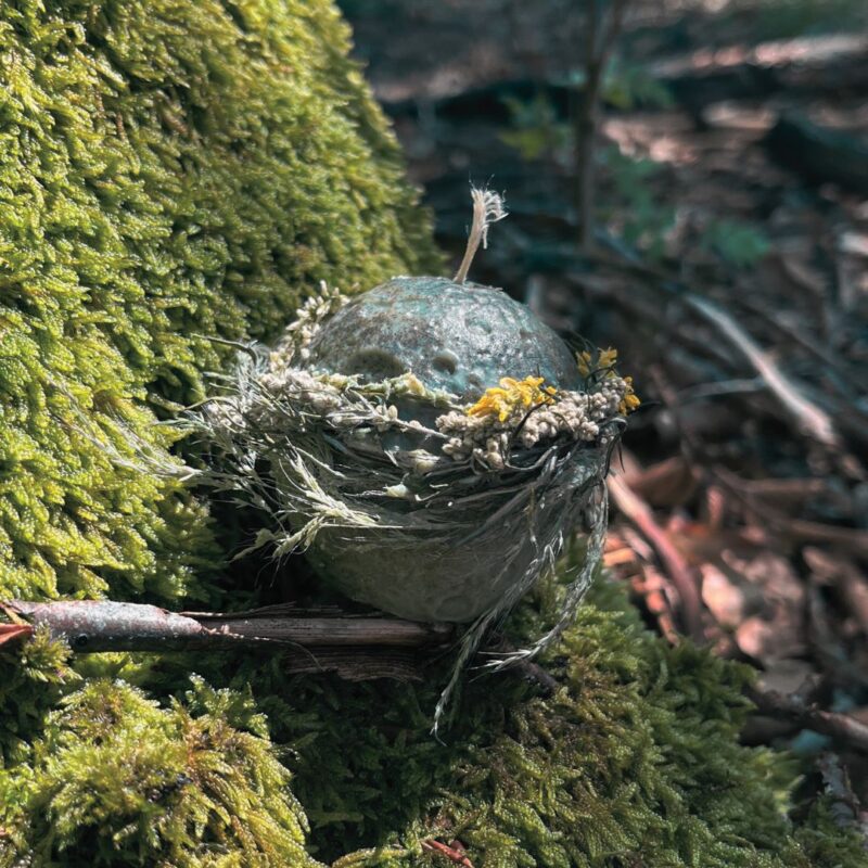 Świeca sojowa Księżyc w zielni