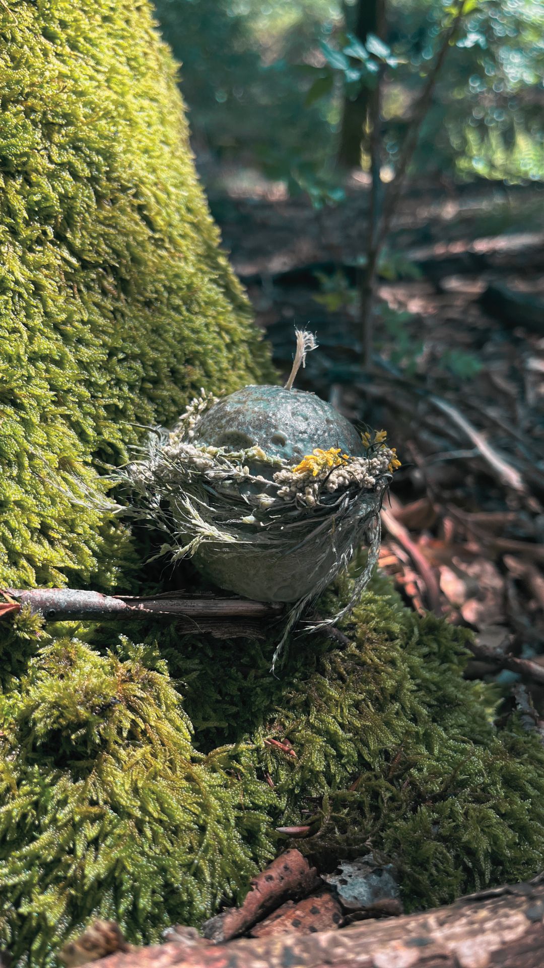 Świeca sojowa Księżyc w zielni