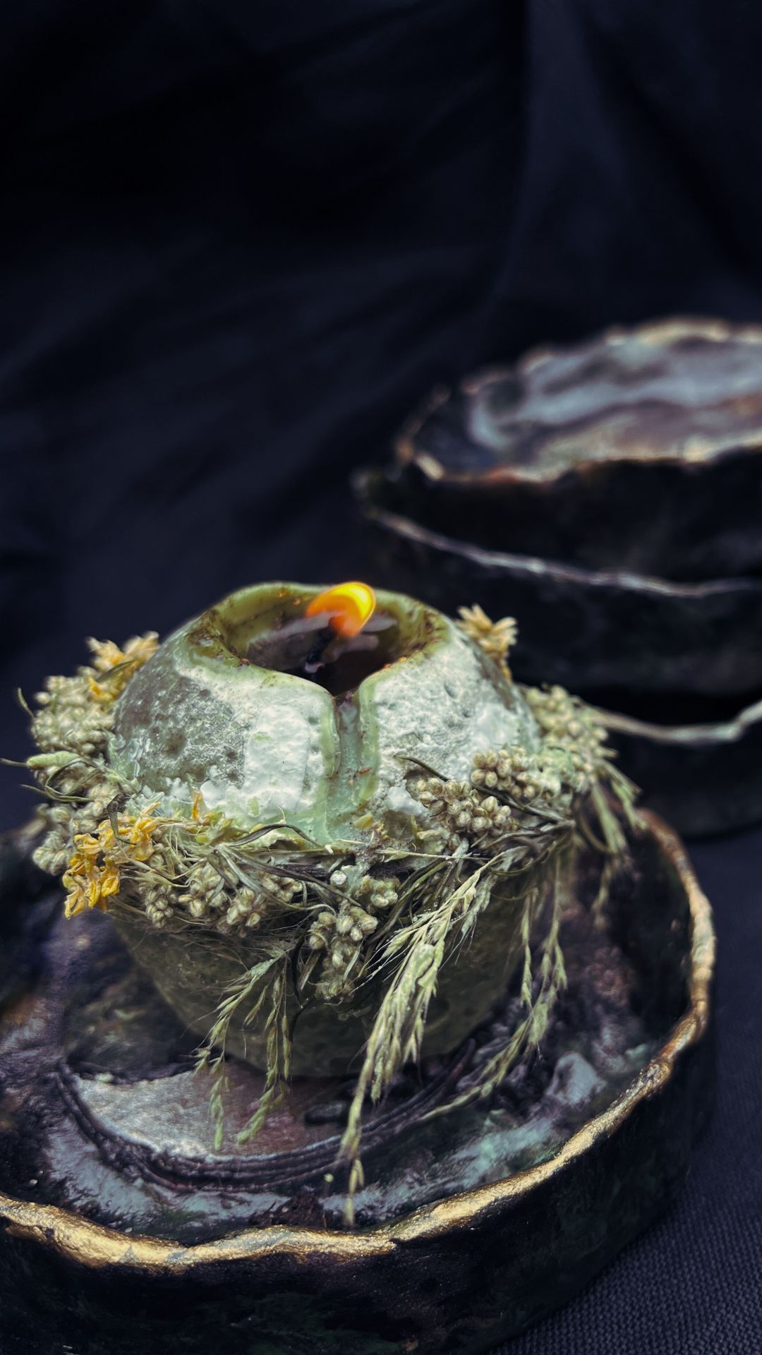 Świeca sojowa Księżyc w zielni - obrazek 4