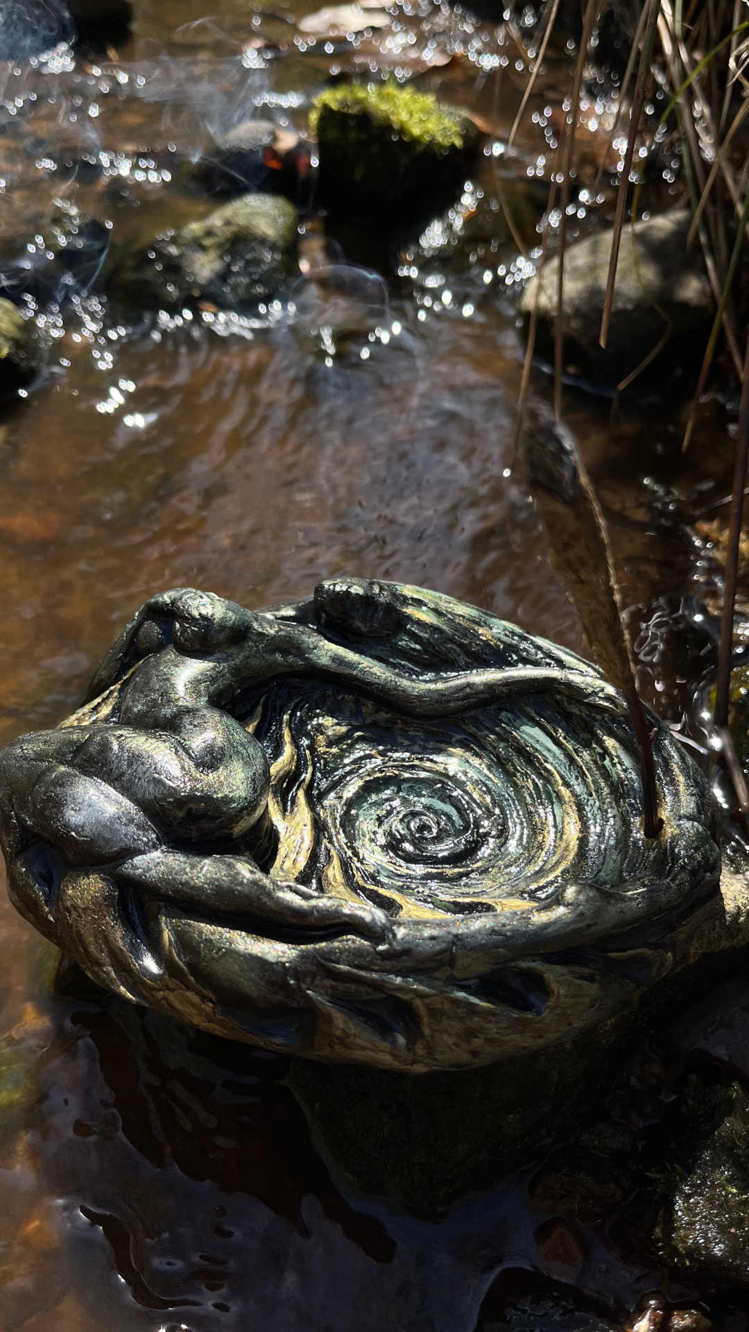 Dym Samodiwy - duża, gliniana kadzielnica - obrazek 5