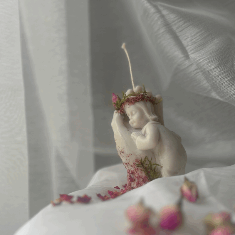 Matczyna Dłoń - świeca dziękczynna dla Mamy