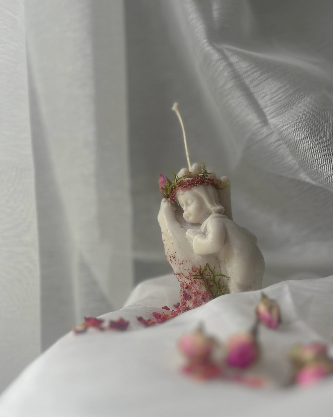 Matczyna Dłoń - świeca dziękczynna dla Mamy