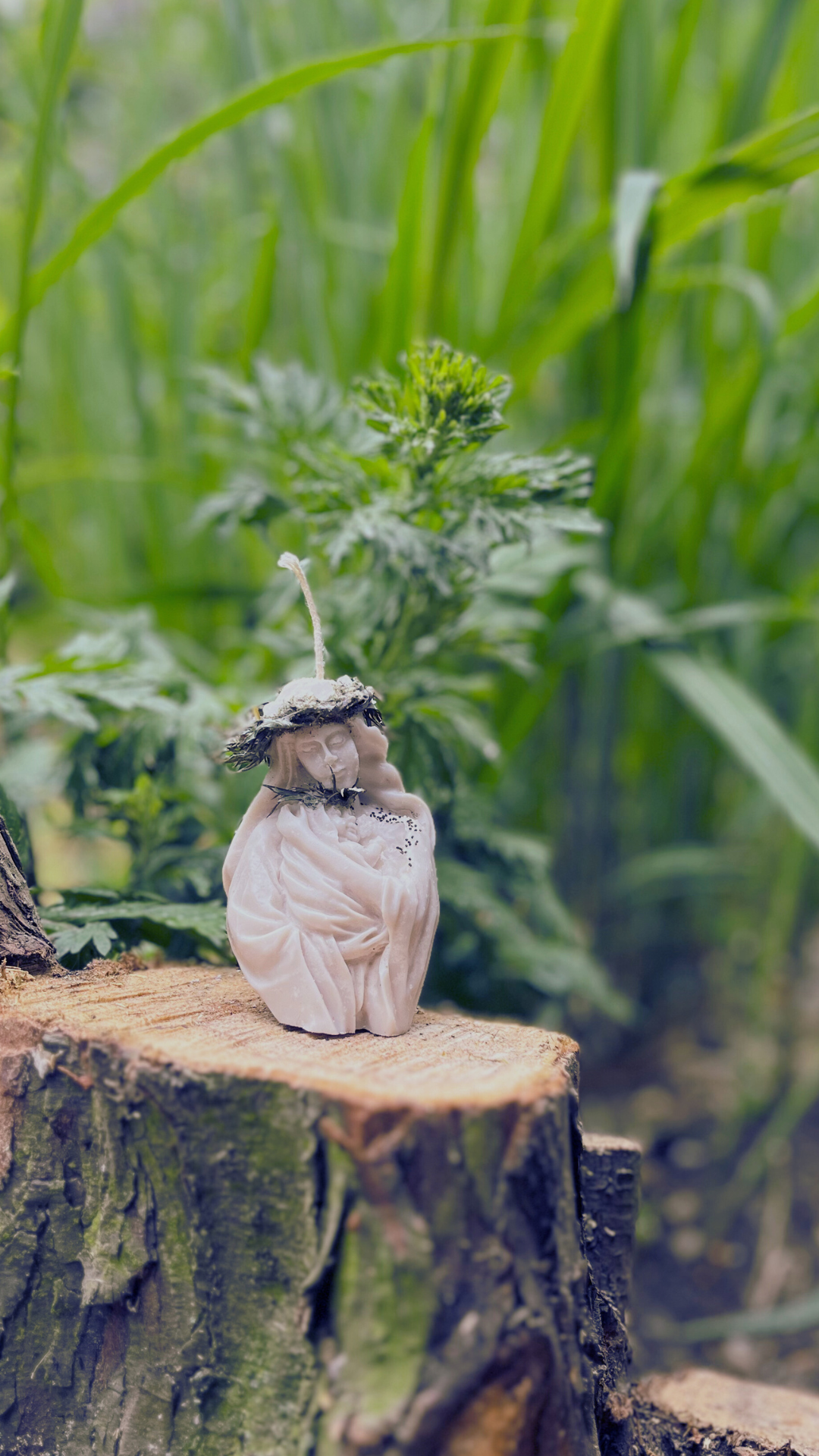 Pradawna Opiekunka - Rodzianica - słowiańska świeca na narodziny - obrazek 2