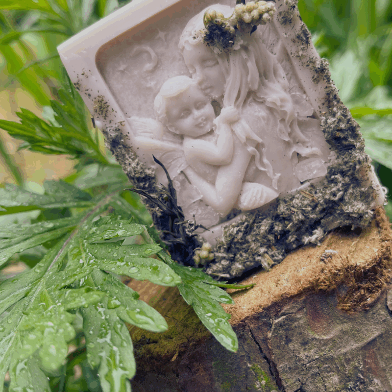 Dotyk Rodzianicy - słowiańska świeca na narodziny dziecka