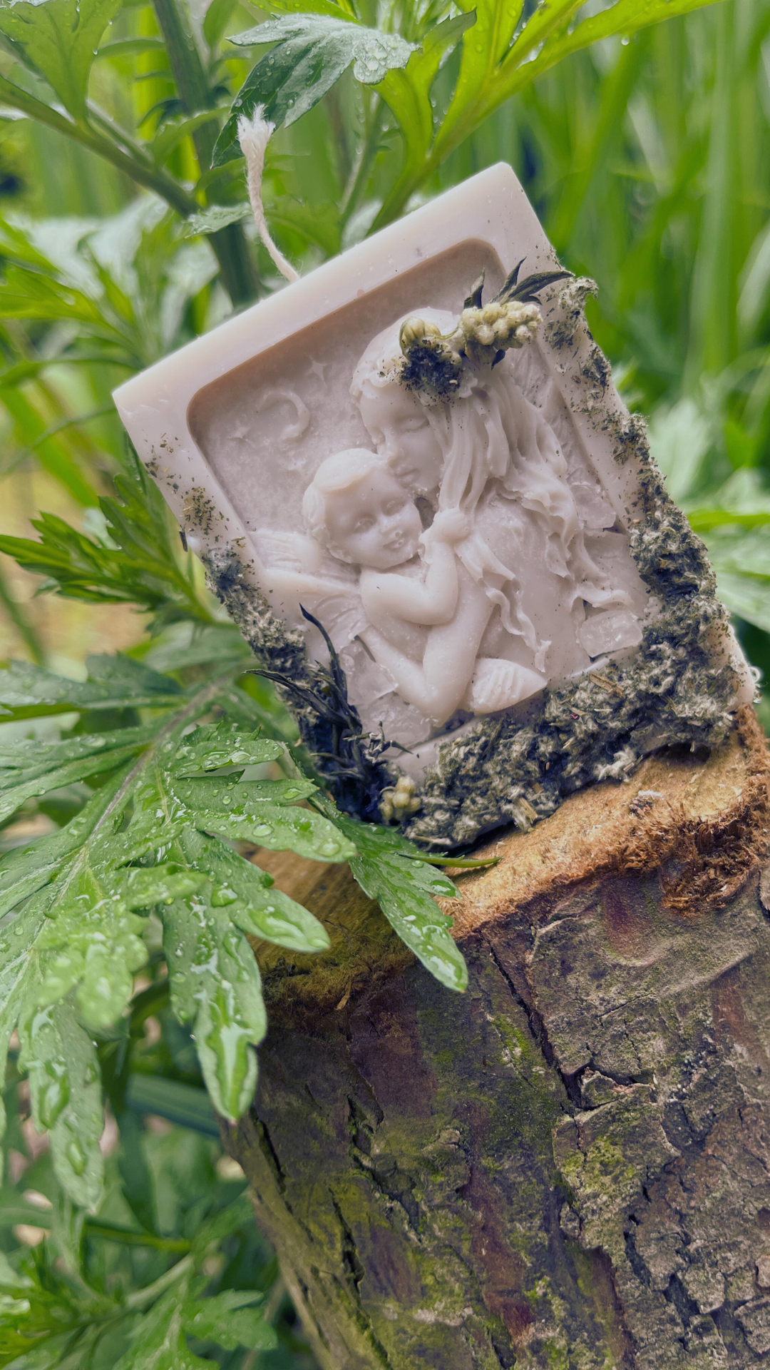 Dotyk Rodzianicy - słowiańska świeca na narodziny dziecka