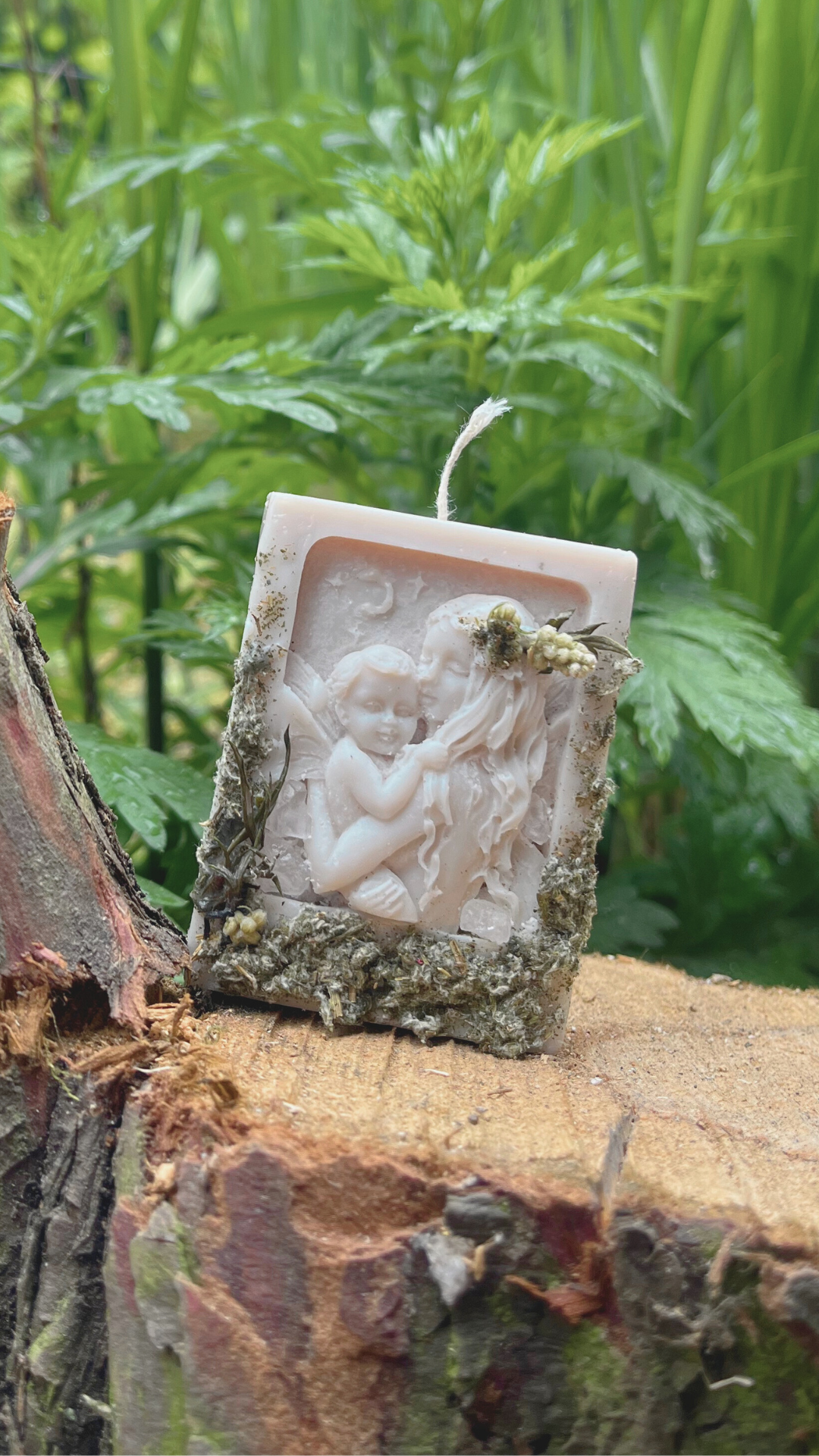 Dotyk Rodzianicy - słowiańska świeca na narodziny dziecka - obrazek 3