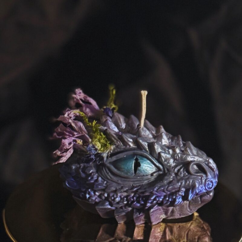 Żmijowa Pani - świeca smok - słowiańska smoczyca