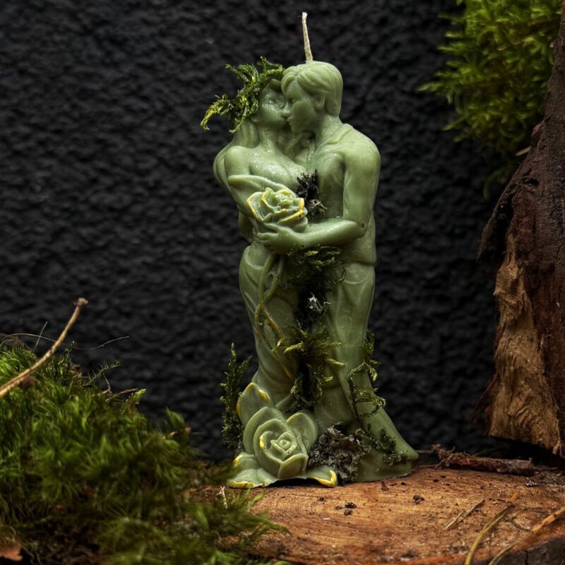 Zrośnięci - miłosna świeca sojowa